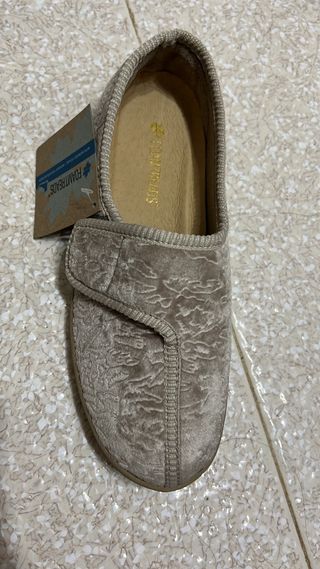 Zapatillas casa Foamtreads beige