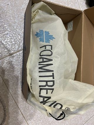 Zapatillas casa Foamtreads beige