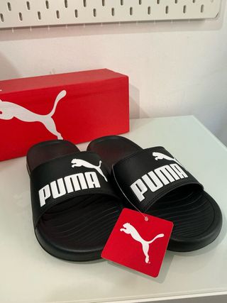 Chanclas Puma Negras