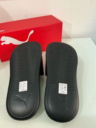 Chanclas Puma Negras
