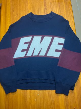 Jersey Oversize EME Azul y Rojo
