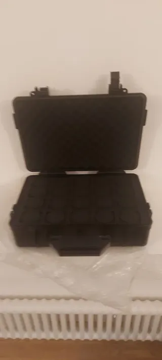 Valigetta porta orologi nera