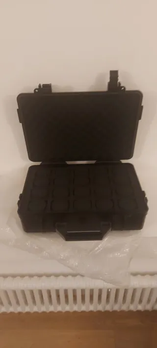 Valigetta porta orologi nera