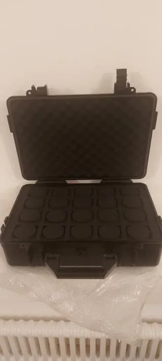 Valigetta porta orologi nera