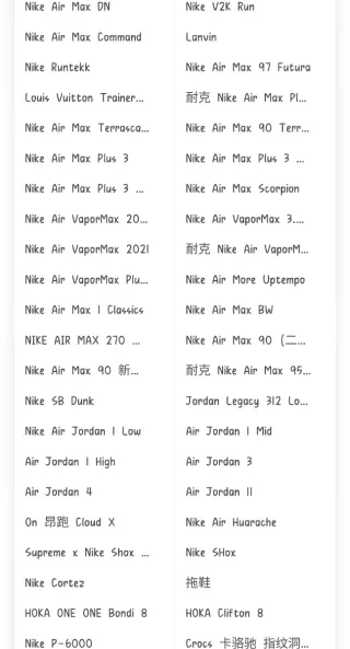 Proveedor privado de zapatillas