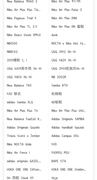 Proveedor privado de zapatillas