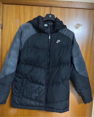 Giubbotto Nike nero/grigio taglia XL