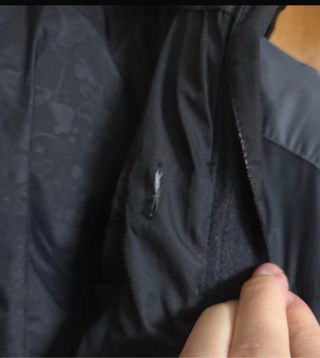 Giubbotto Nike nero/grigio taglia XL