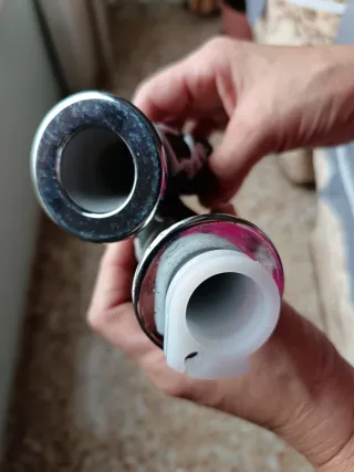 Puños Moto Nuevos a estrenar Diseño Llamas Cromado