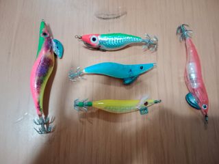 Señuelos para calamares