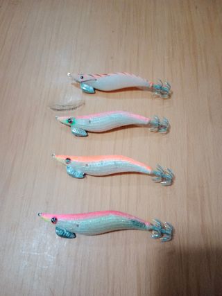 Señuelos para calamares