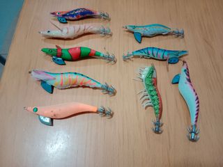 Señuelos para calamares