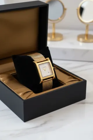 Reloj Skyline Dorado Mujer