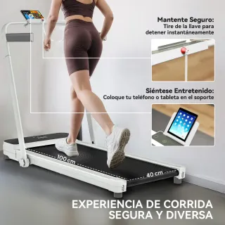 Cinta de Correr Plegable Inclinada