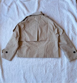Saco corto beige nuevo excelente calidad