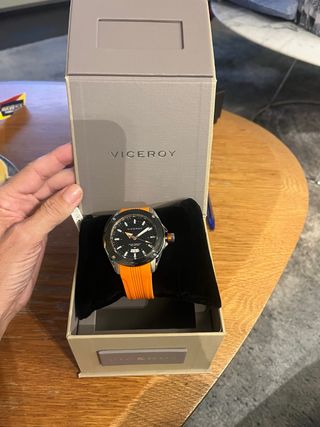 Reloj Viceroy Negro y Naranja