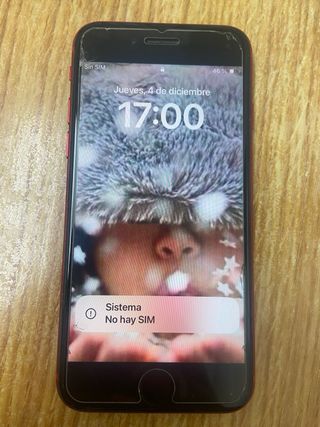 iPhone SE Rojo