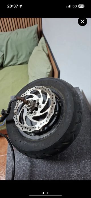 Motor 800W con freno de disco