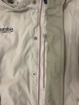 Cortavientos Columbia blanco