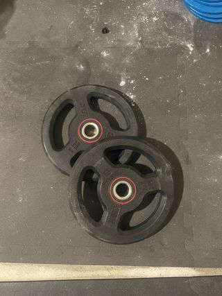 Discos de caucho Domyos 5kg