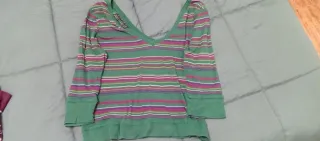 Camiseta Zara Rayas Talla XL