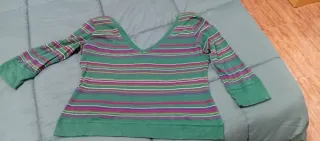 Camiseta Zara Rayas Talla XL