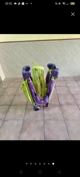 Parque cuna plegable