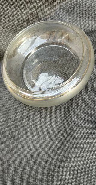 Bombonera grande de cristal Bohemia