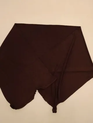 Vestido de fiesta marrón