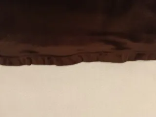 Vestido de fiesta marrón