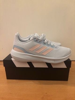 Zapatillas Adidas Runfalcon 3.0 W Azul/Rosa