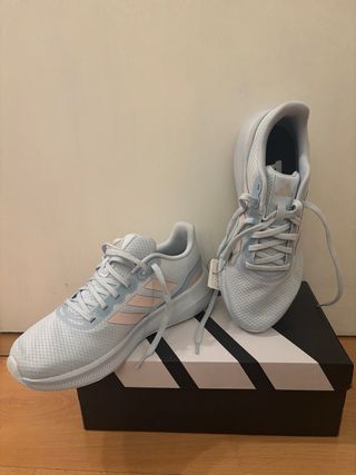 Zapatillas Adidas Runfalcon 3.0 W Azul/Rosa