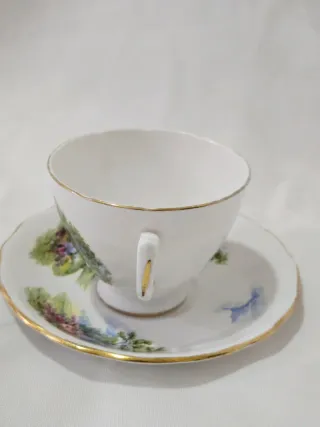 Servicio de té o café Porcelana Inglesa Bone china