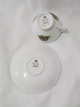 Servicio de té o café Porcelana Inglesa Bone china