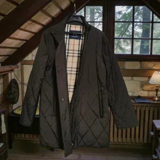 Chaqueta Burberry Guateada Mujer Marrón