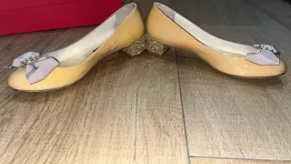 Zapatos CH Beige/Dorado