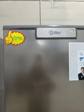 FRIGORÍFICO BALAY 1,85m A++ INOX
