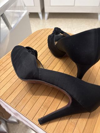 Zapatos tacón Gloria Ortiz negros talla 38