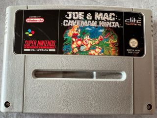 Joe&Mac Caveman Ninja Pal Esp Super Nintendo