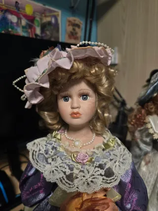 Bambole di porcellana vintage