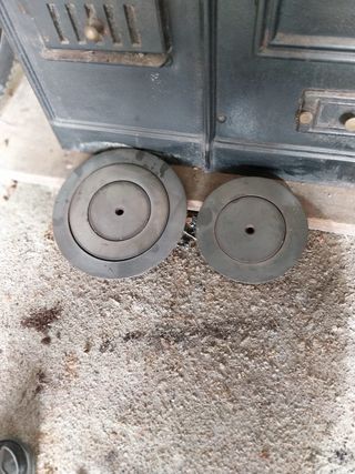 Cocina de leña antigua