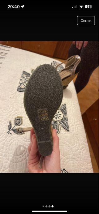 Tacones Corina Negro y Plateado