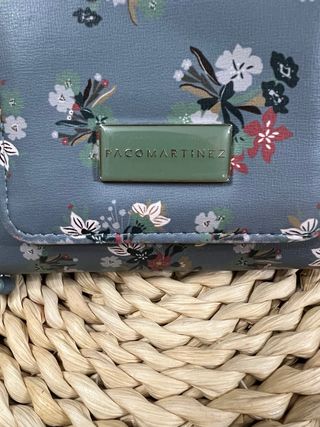 Monedero Paco Martinez floral