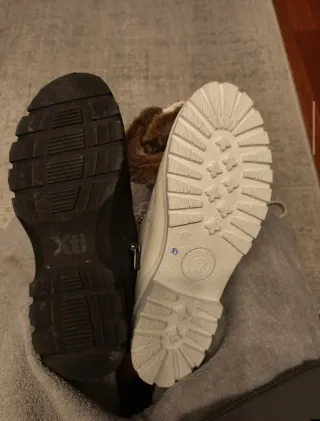 Botas Panama Jack blancas con pelo