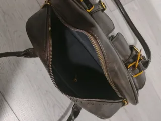 Borsa Coin 2dn marrone scuro vintage