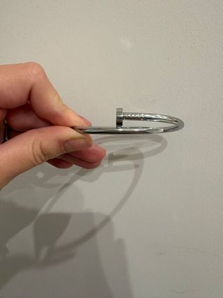 Pulsera Cartier Juste un Clou Plata