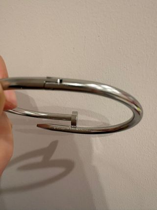 Pulsera Cartier Juste un Clou Plata