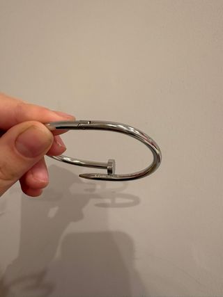 Pulsera Cartier Juste un Clou Plata