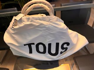 Bolso y monedero Tous beige/blanco