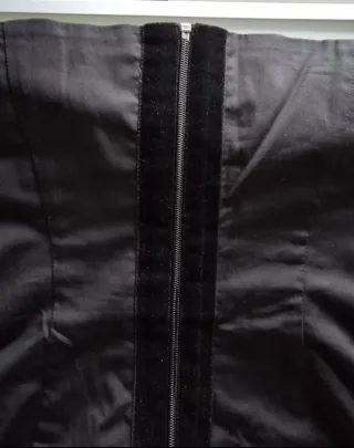 Vestido elegante + falda de tul de lunares (M)